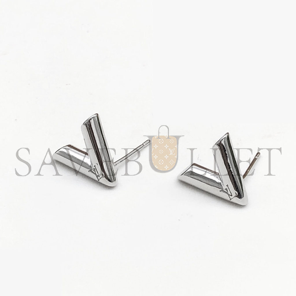 LOUIS VUITTON LV ESSENTIAL V EARRINGS M63208